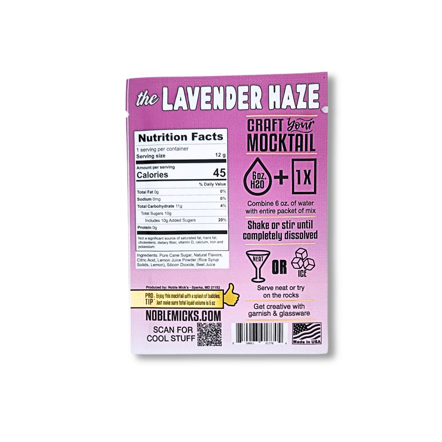 The Lavender Haze Mocktail