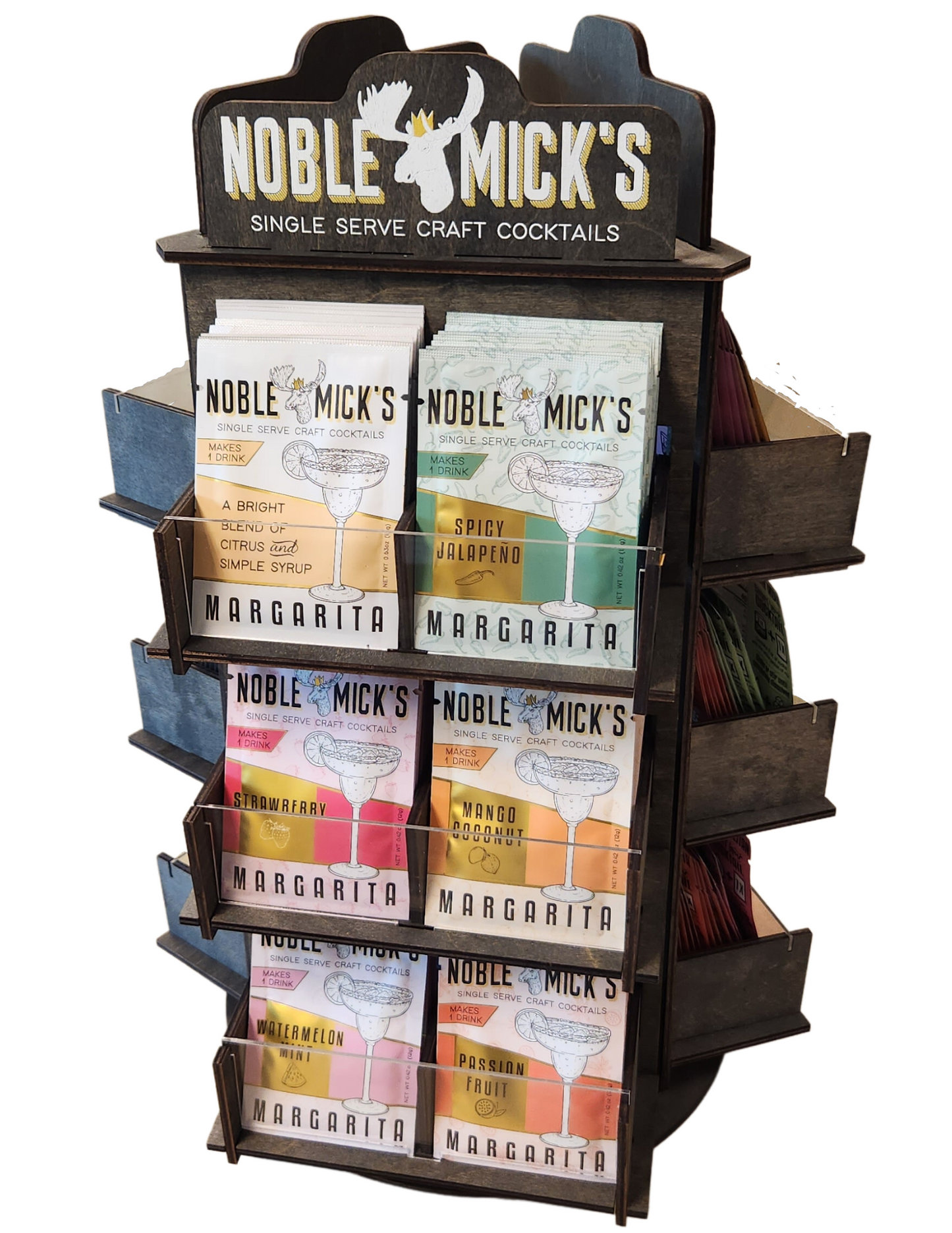 Margarita Cocktail Filled Spinner Display Package
