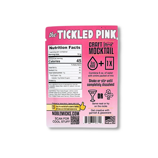 The Tickled Pink Mocktail