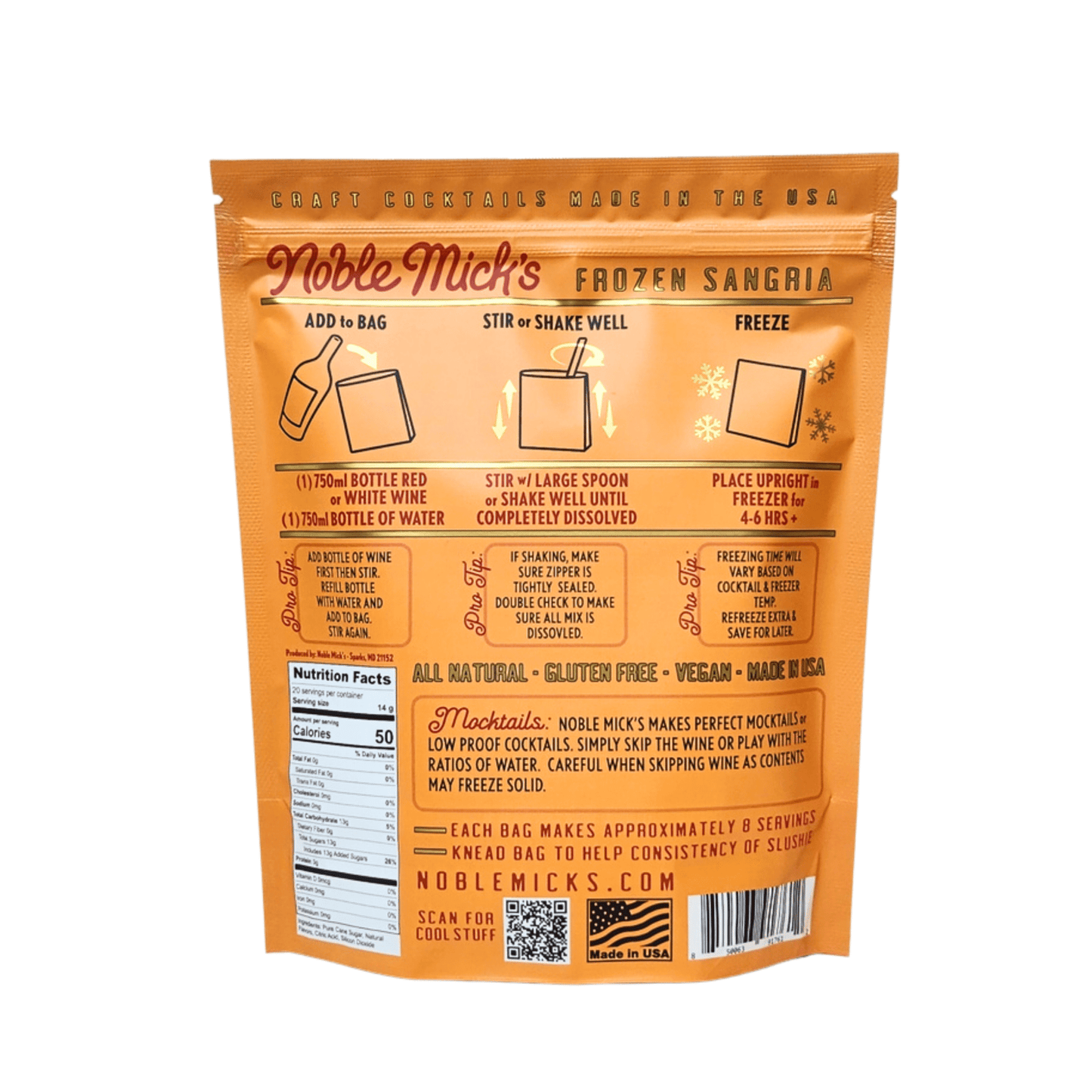 Frozen Sangria 6 Pack - NobleMicks