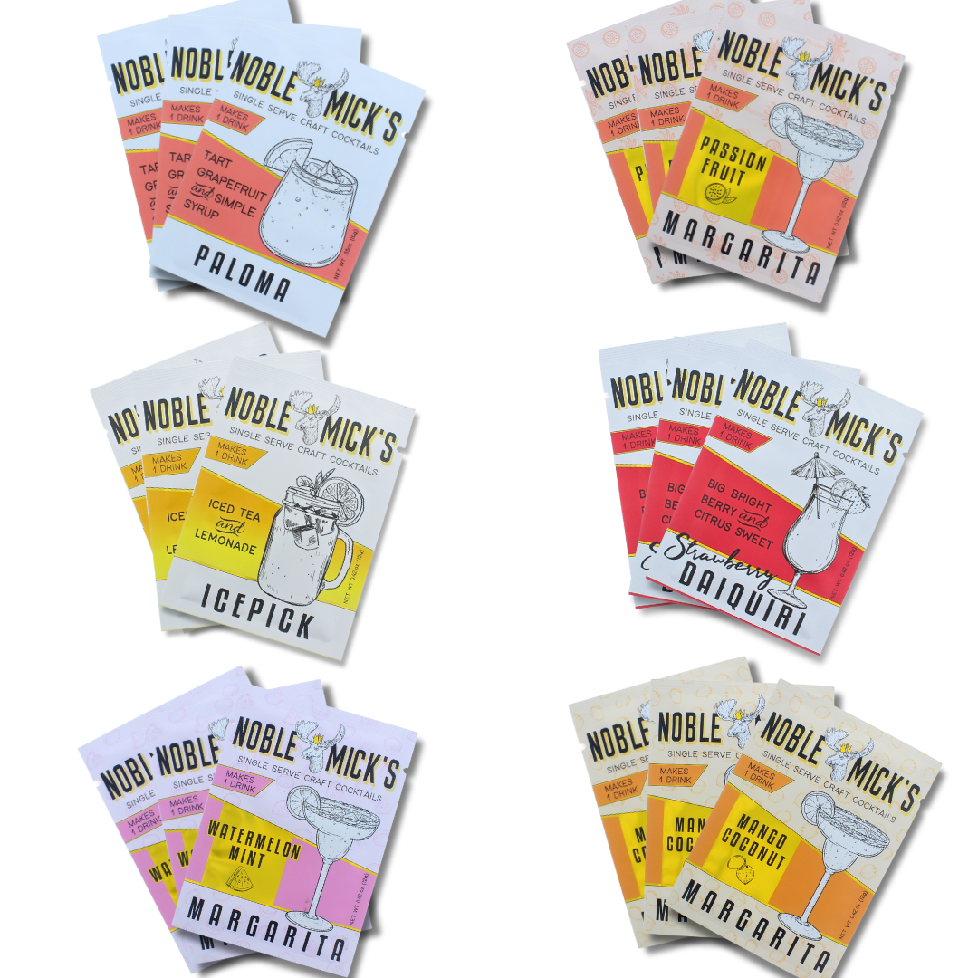 Mocktail Sample Pack (18 cocktails)