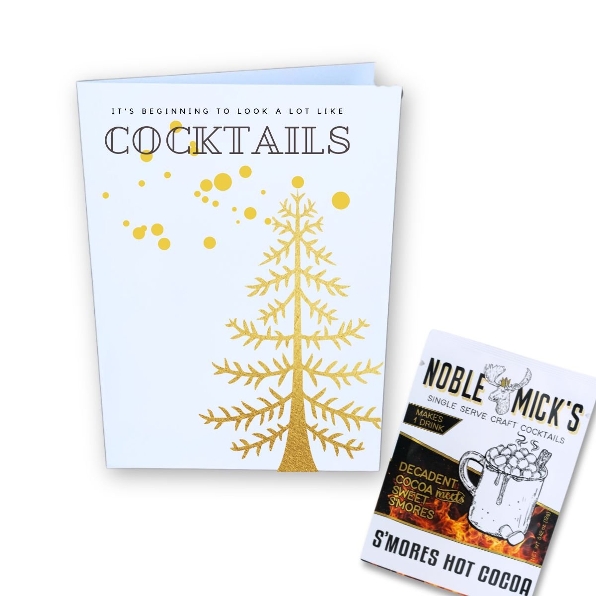 Multi Pack of 12 A Lot Like Cocktails Cards - NobleMicks