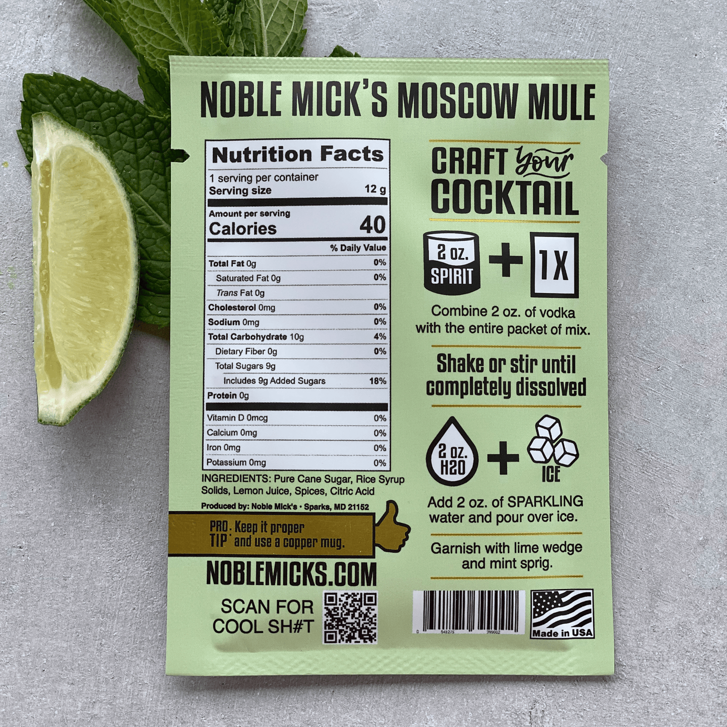 Moscow Mule - NobleMicks