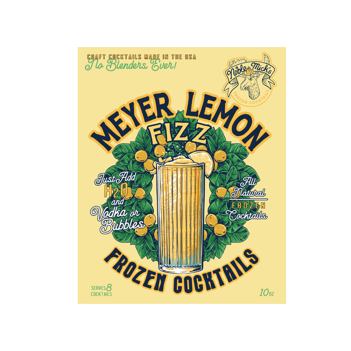 Frozen Meyer Lemon Fizz