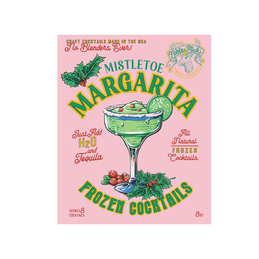 Frozen Cranberry Mistletoe Margarita