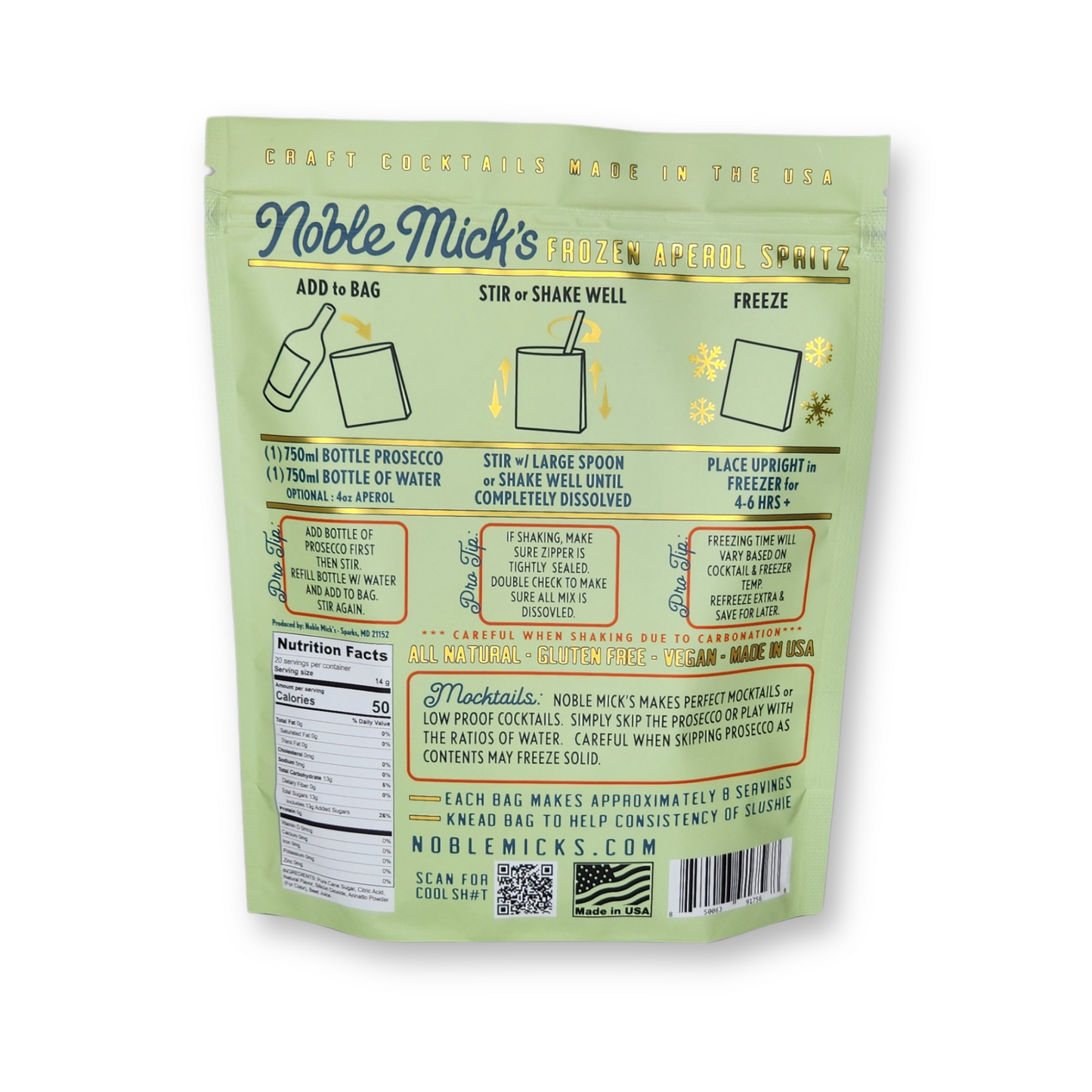 SAMPLE Frozen Aperol Spritz