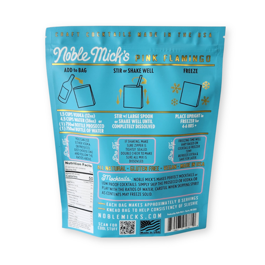 Frozen Pink Flamingo