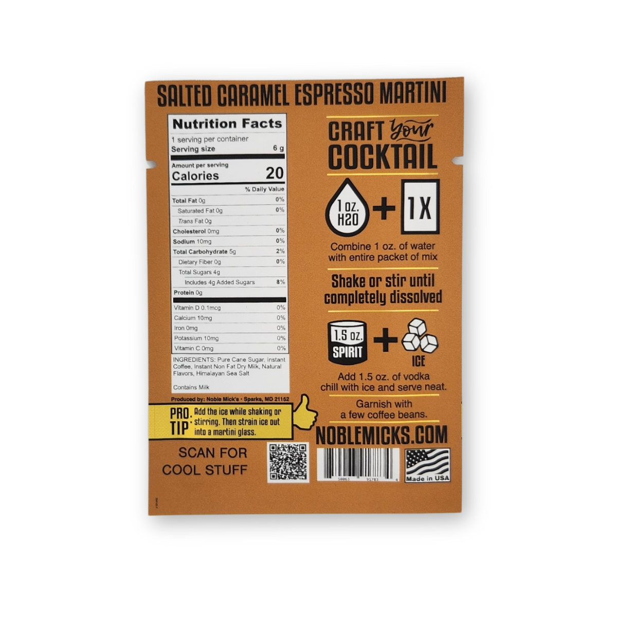 Salted Caramel Espresso Martini