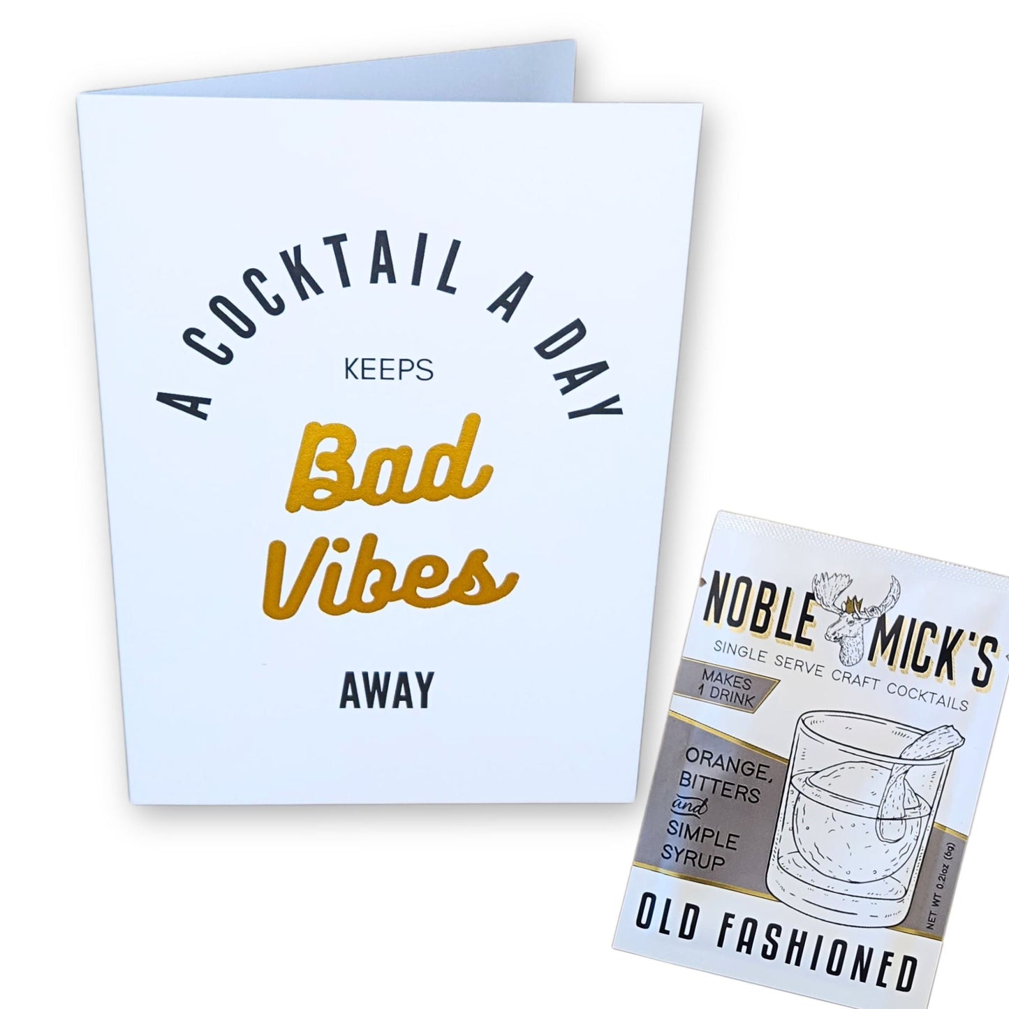 A Cocktail A Day Card - NobleMicks