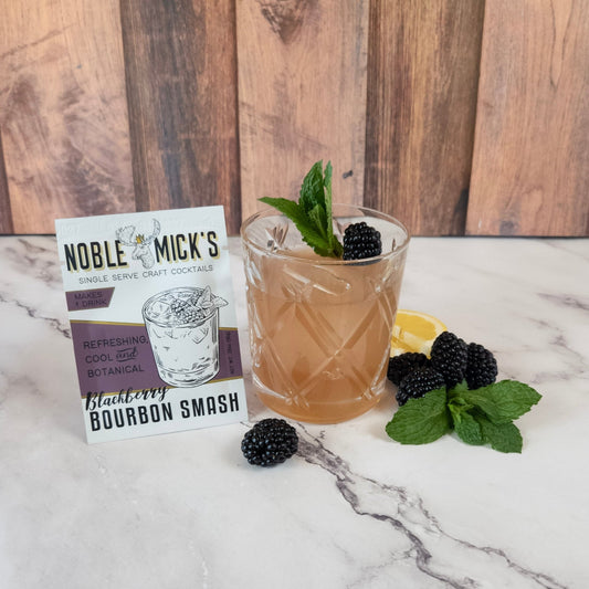 Blackberry Bourbon Smash - NobleMicks