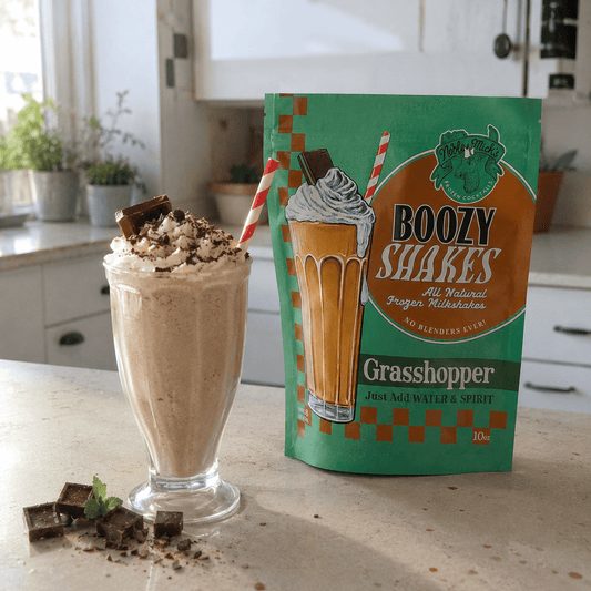 Boozy Shakes Grasshopper - just add water + vodka! - NobleMicks