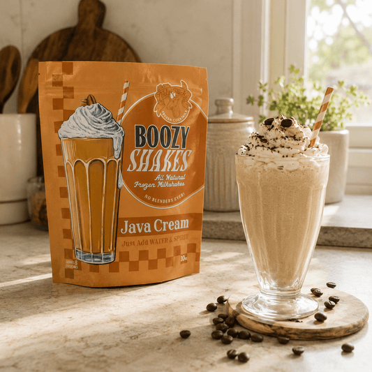 Boozy Shakes Java Cream - just add water + vodka! - NobleMicks