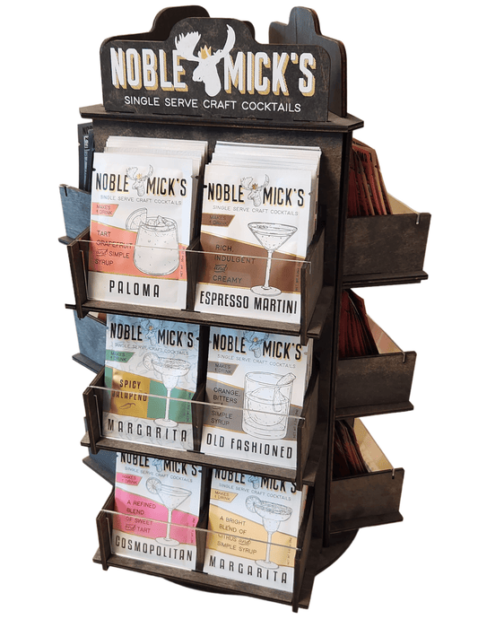 Build Your Own Cocktail Filled Spinner Display Package - NobleMicks