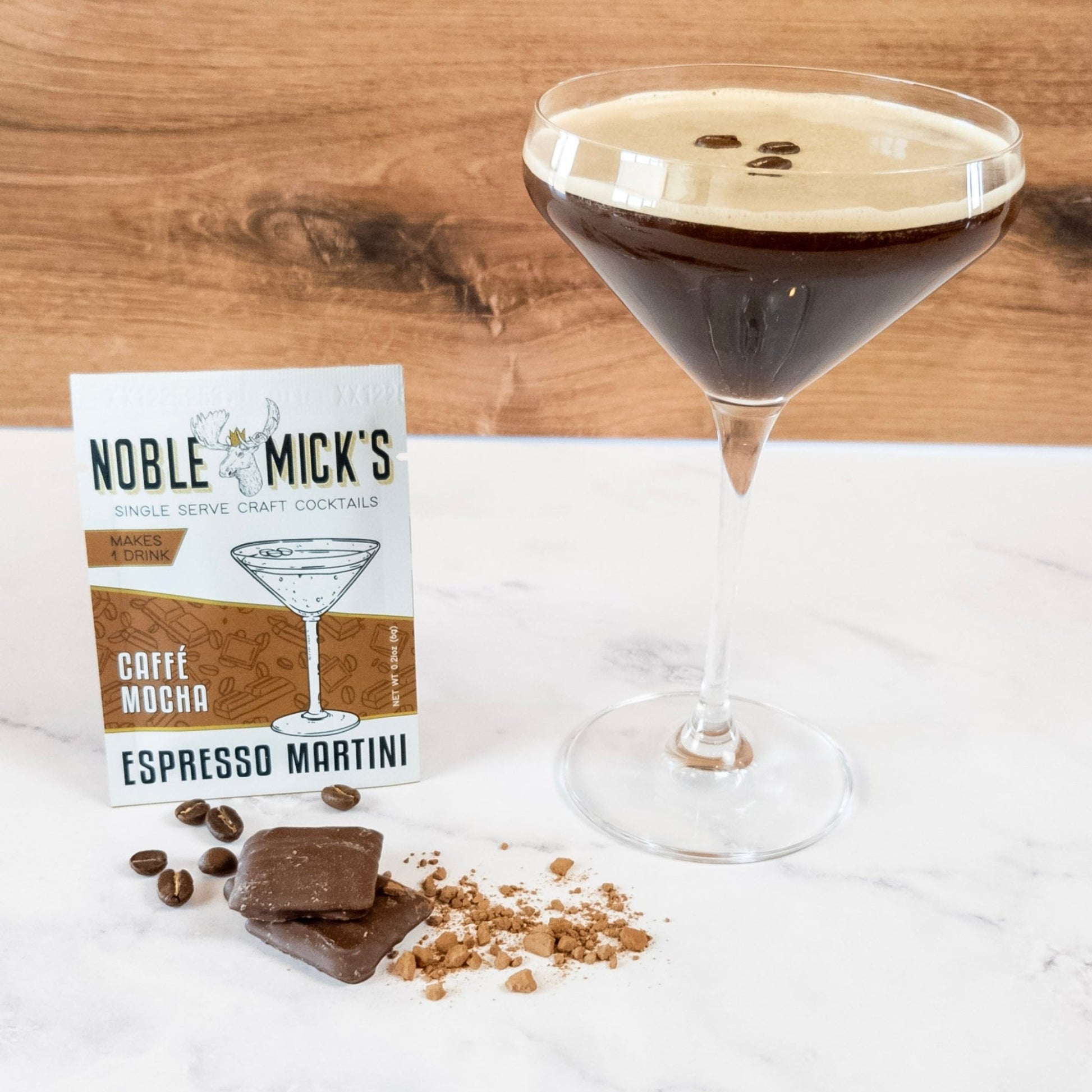 Caffe Mocha Espresso Martini - NobleMicks