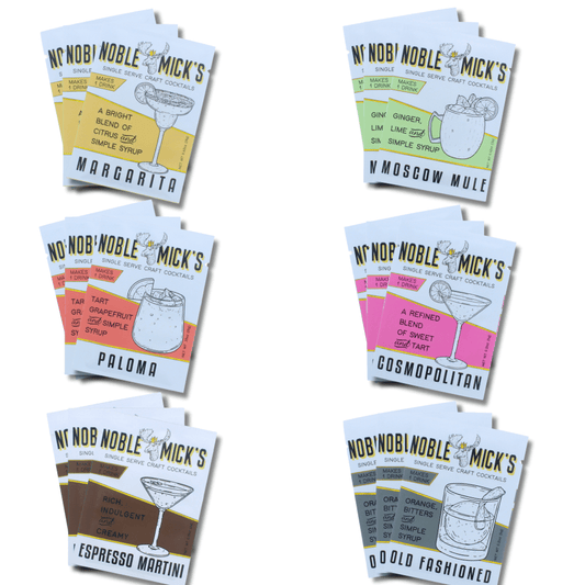 Classic Cocktail Sample Pack (18 cocktails) - NobleMicks