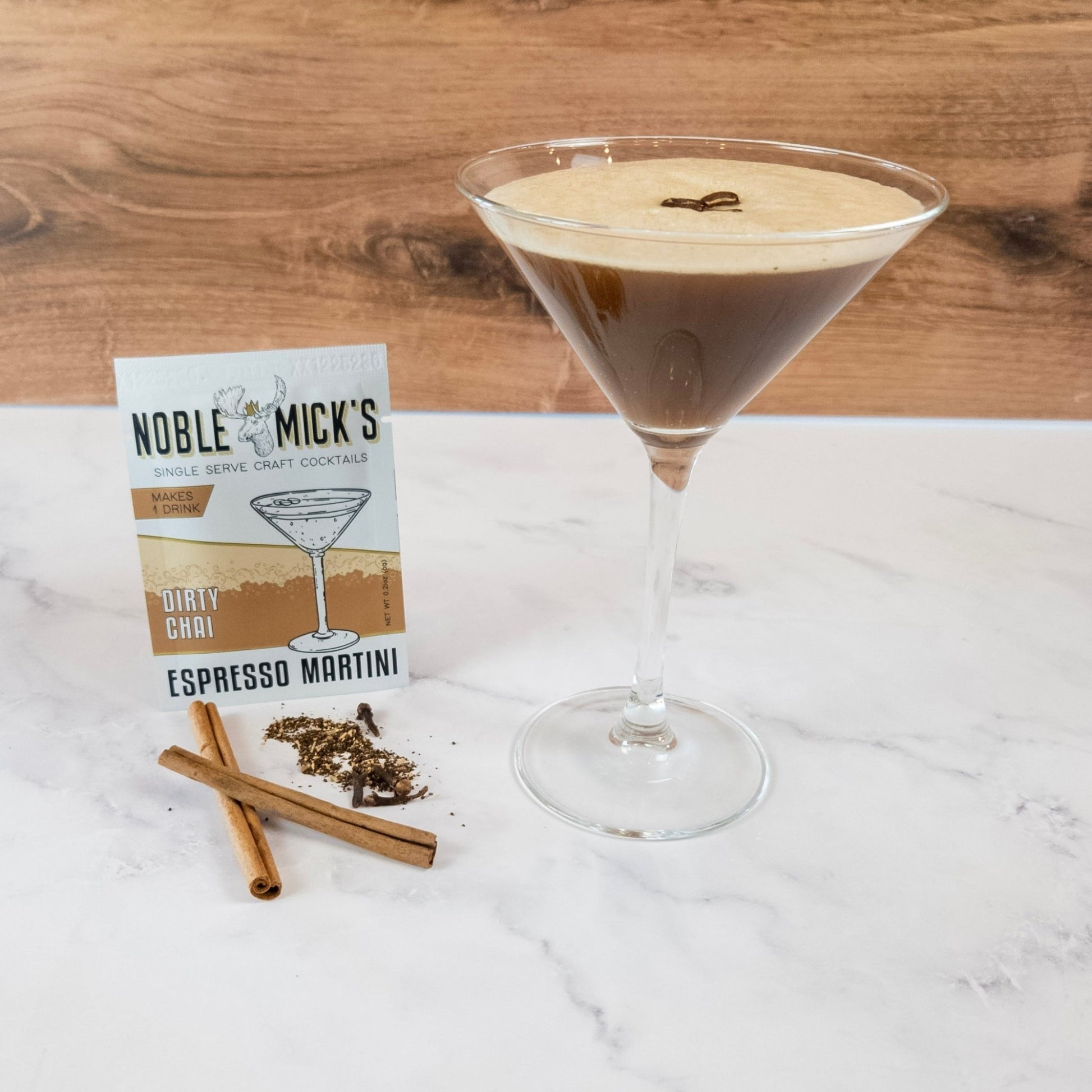 Dirty Chai Espresso Martini - NobleMicks