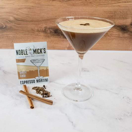 Dirty Chai Espresso Martini - NobleMicks