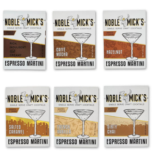 Espresso Martini Sample Pack (18 cocktails) - NobleMicks