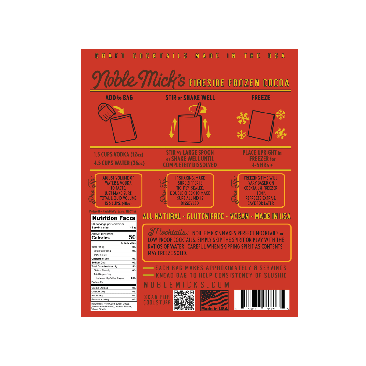 Fireside Frozen Cocoa - NobleMicks