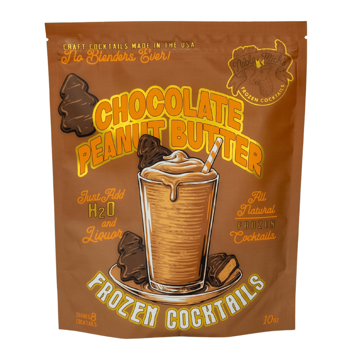 Frozen Chocolate Peanut Butter 6 Pack - just add water + whiskey! - NobleMicks