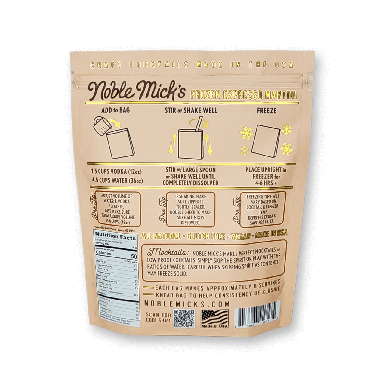 Frozen Espresso Martini 6 Pack - NobleMicks