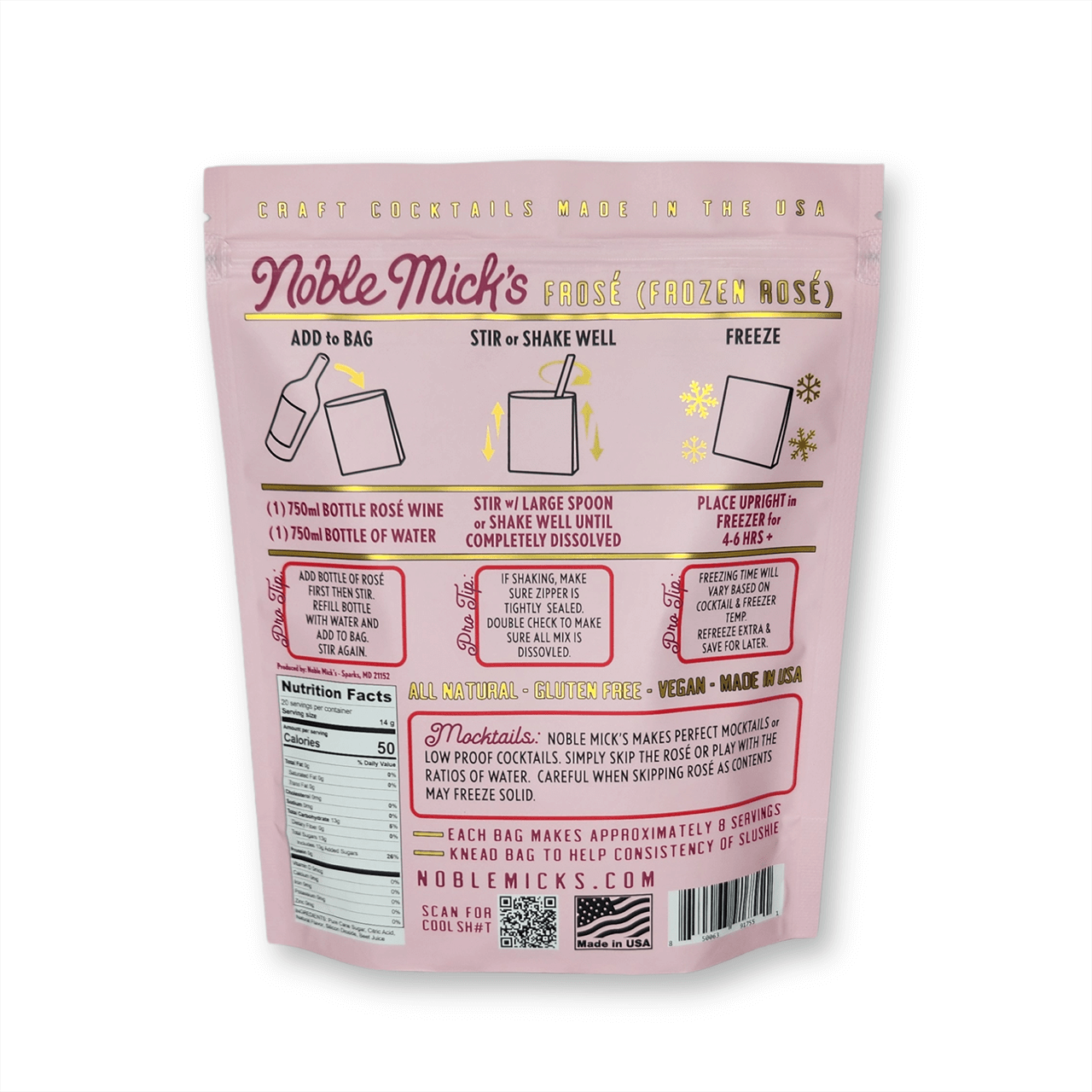 Frozen Frosé 6 Pack - NobleMicks