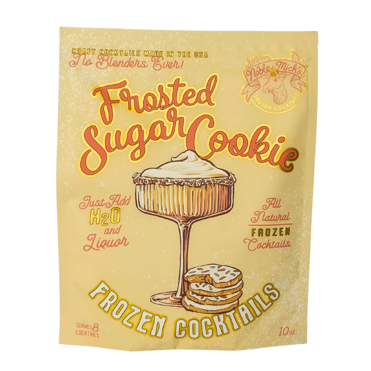 Frozen Frosted Sugar Cookie 6 Pack - just add water + spiced rum OR vodka! - NobleMicks