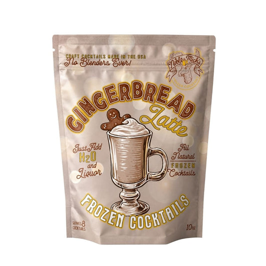 Frozen Gingerbread Latte - just add water + vodka! - NobleMicks