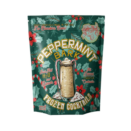 Frozen Peppermint Bark - just add water + vodka! - NobleMicks