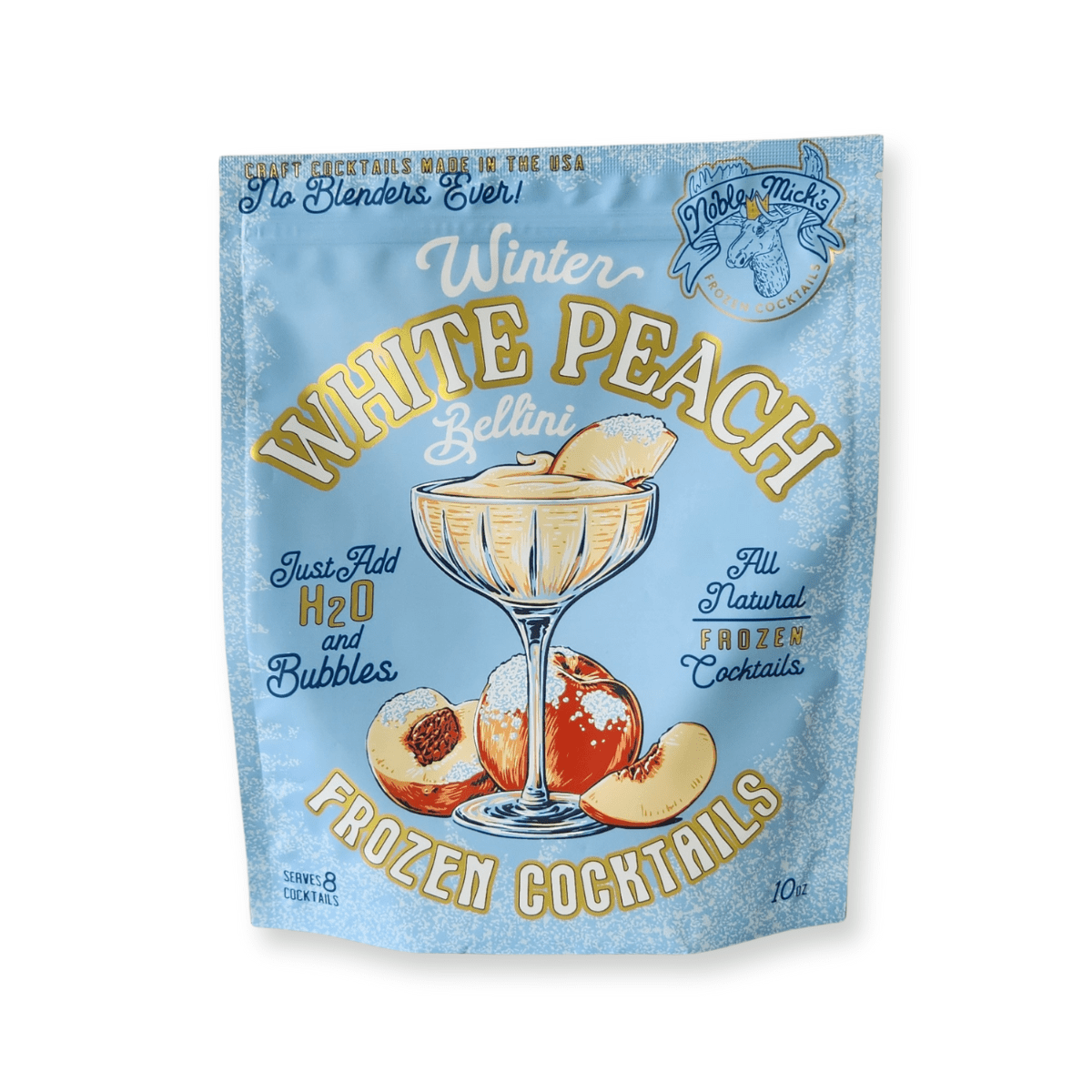 Frozen Winter White Peach Bellini 6 Pack - NobleMicks