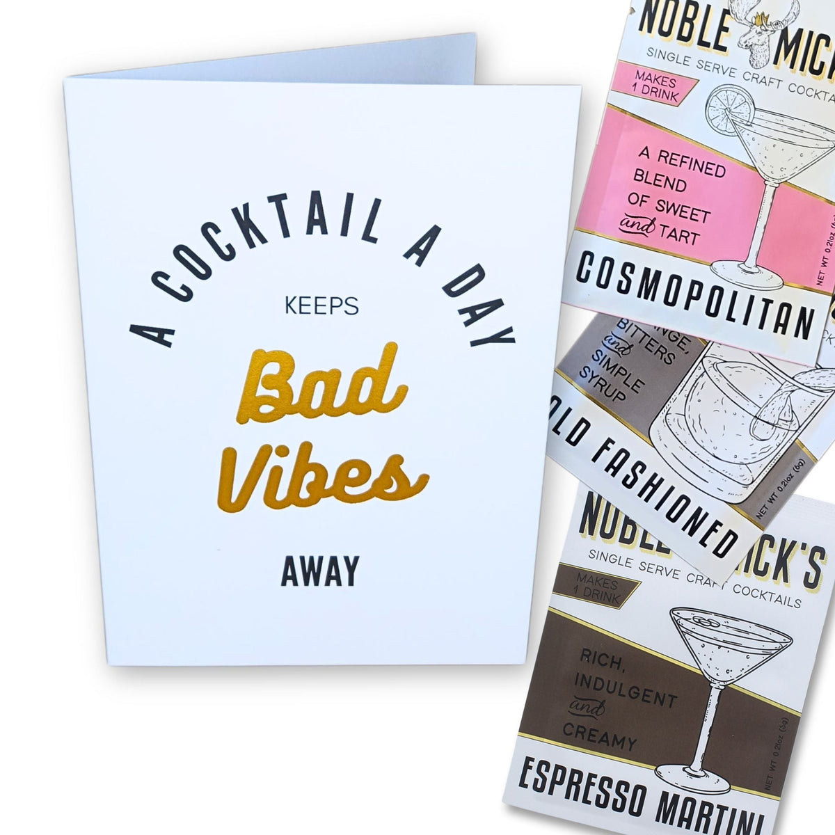 Pre Pack of 6 Cocktail A Day Card - NobleMicks