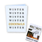 Pre Pack of 6 Winter, Winter, Cocktails Card - NobleMicks