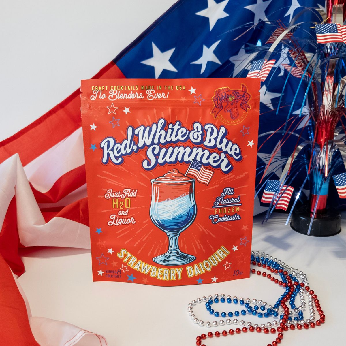 Red White & Blue Summer Collection (Pack of 3) - NobleMicks