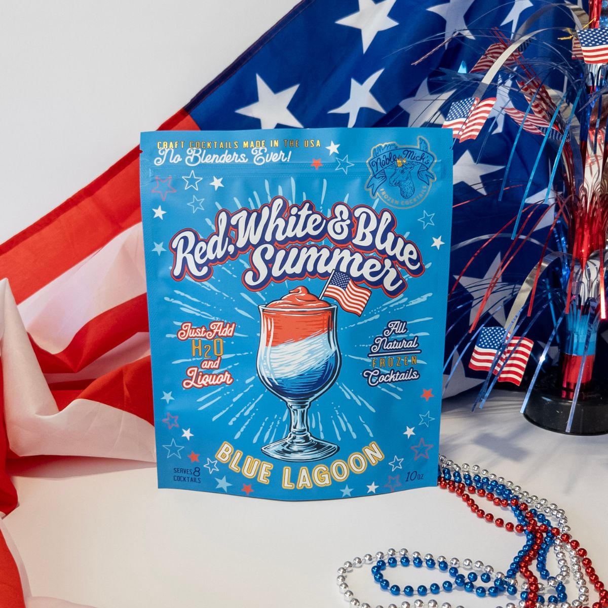 Red White & Blue Summer Collection (Pack of 3) - NobleMicks