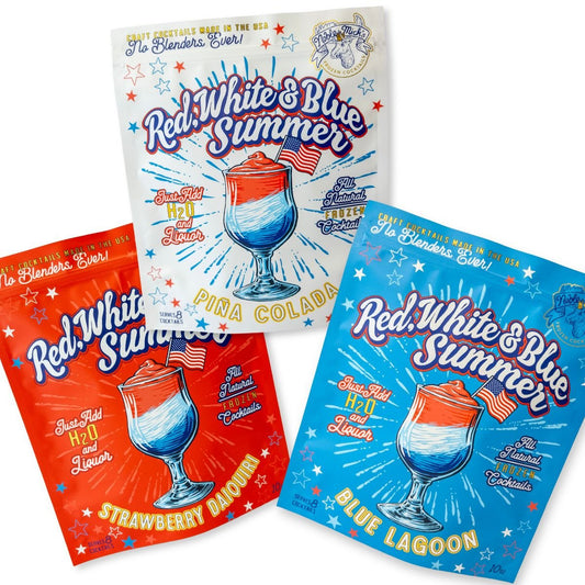 Red White & Blue Summer Collection (Pack of 3) - NobleMicks