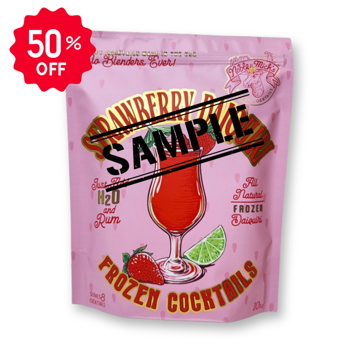 SAMPLE Frozen Strawberry Daiquiri - NobleMicks
