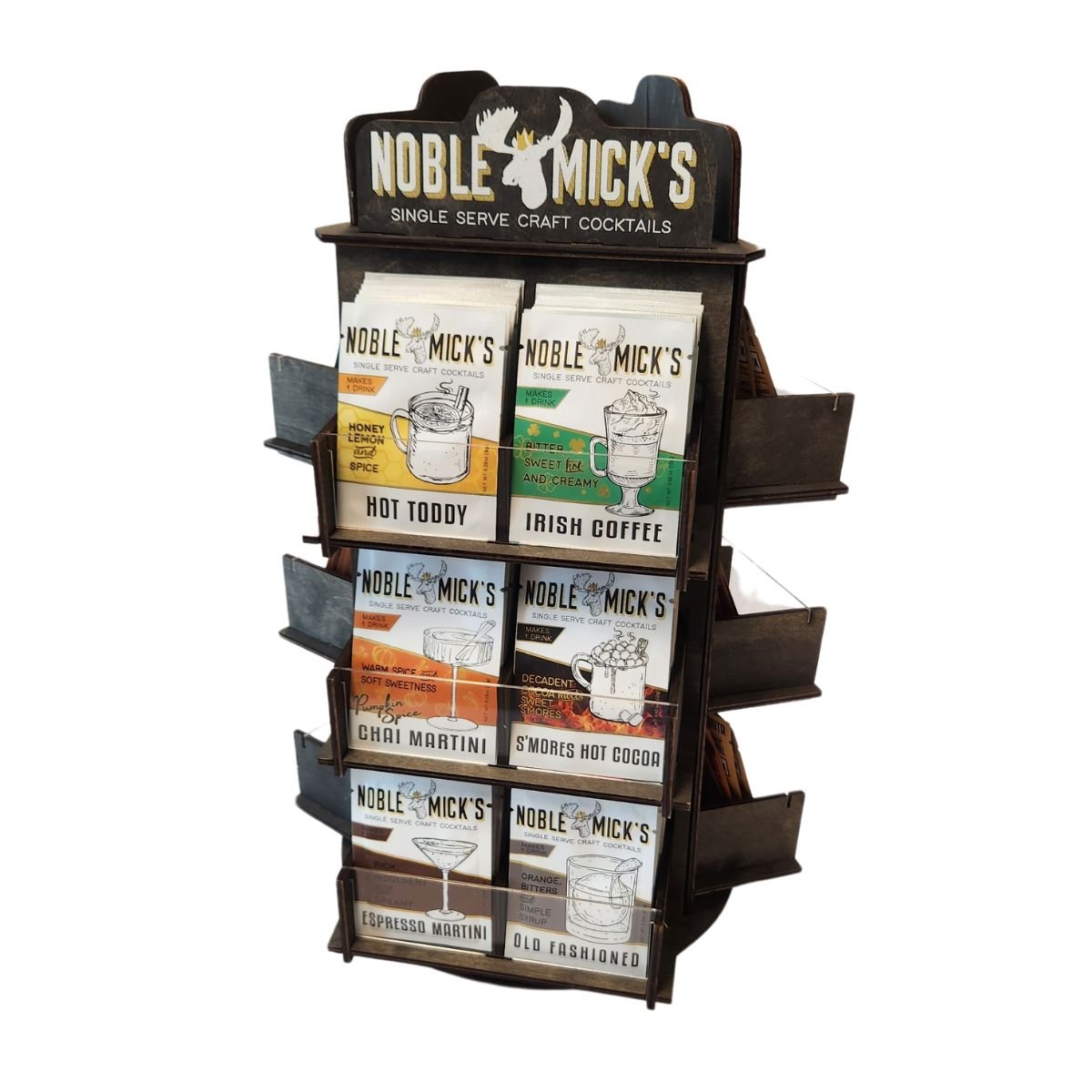 Seasonal Cocktail Filled Spinner Display Package - NobleMicks
