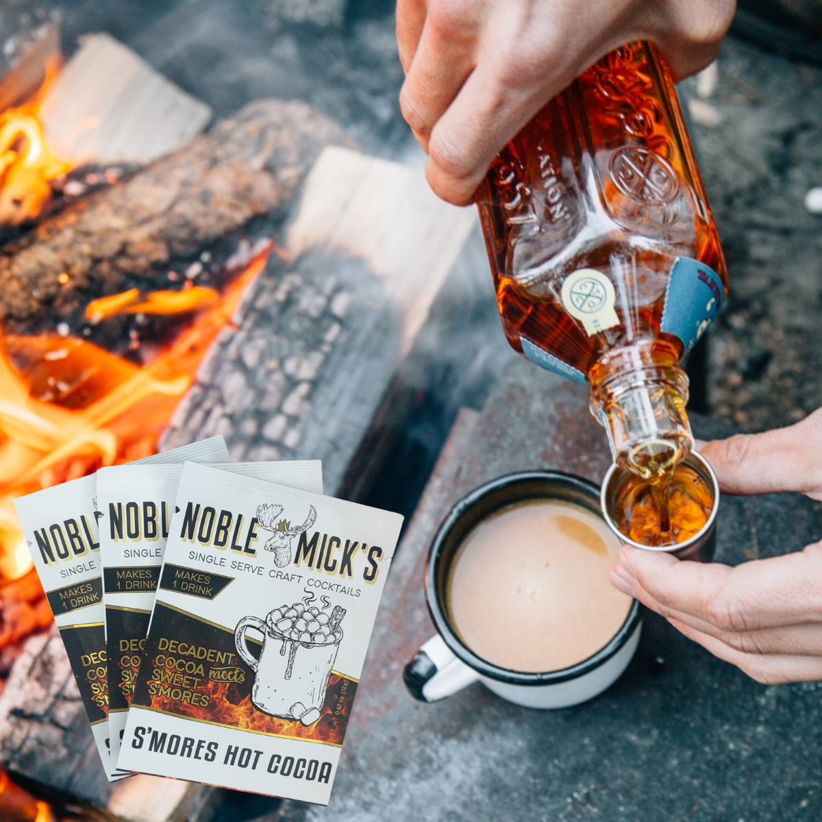 S'mores Hot Cocoa - NobleMicks