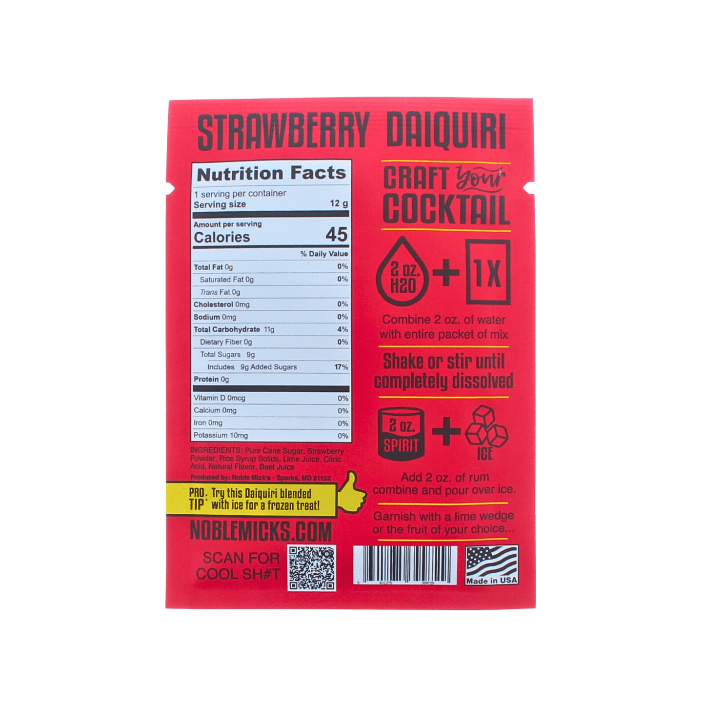 Strawberry Daiquiri (24 - pack) - NobleMicks