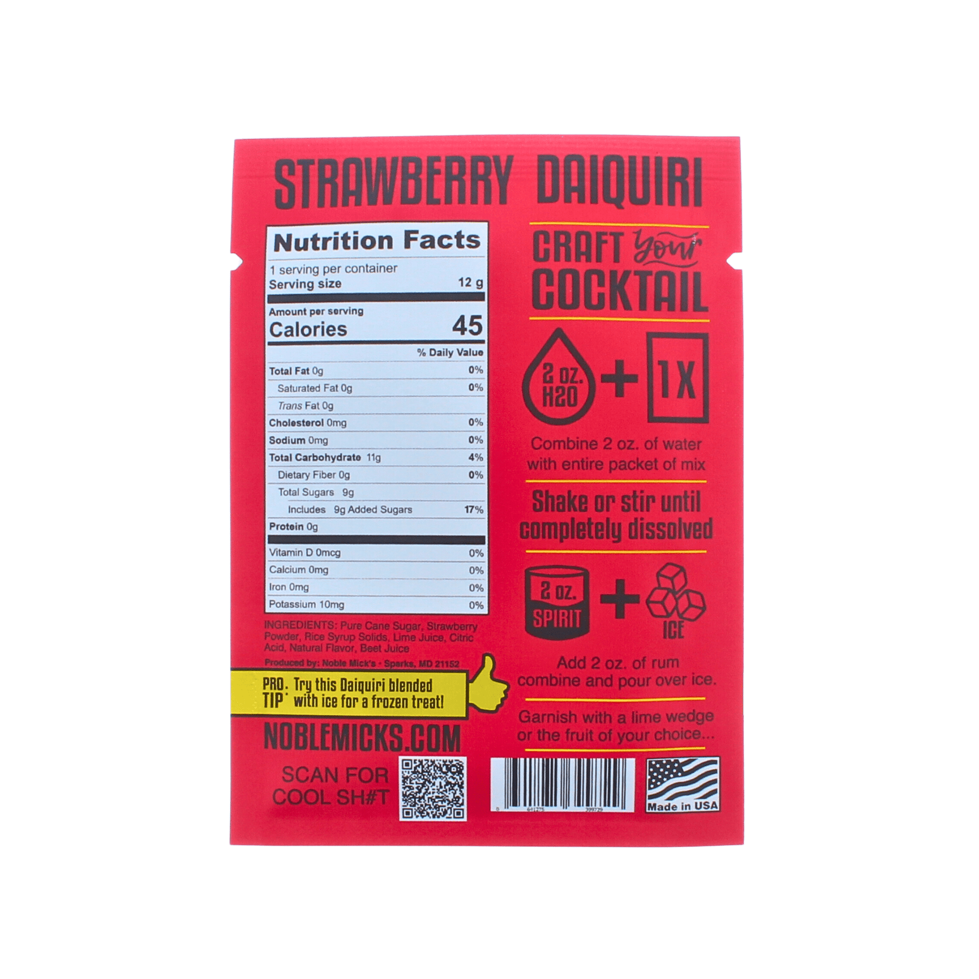 Strawberry Daiquiri (24 - pack) - NobleMicks