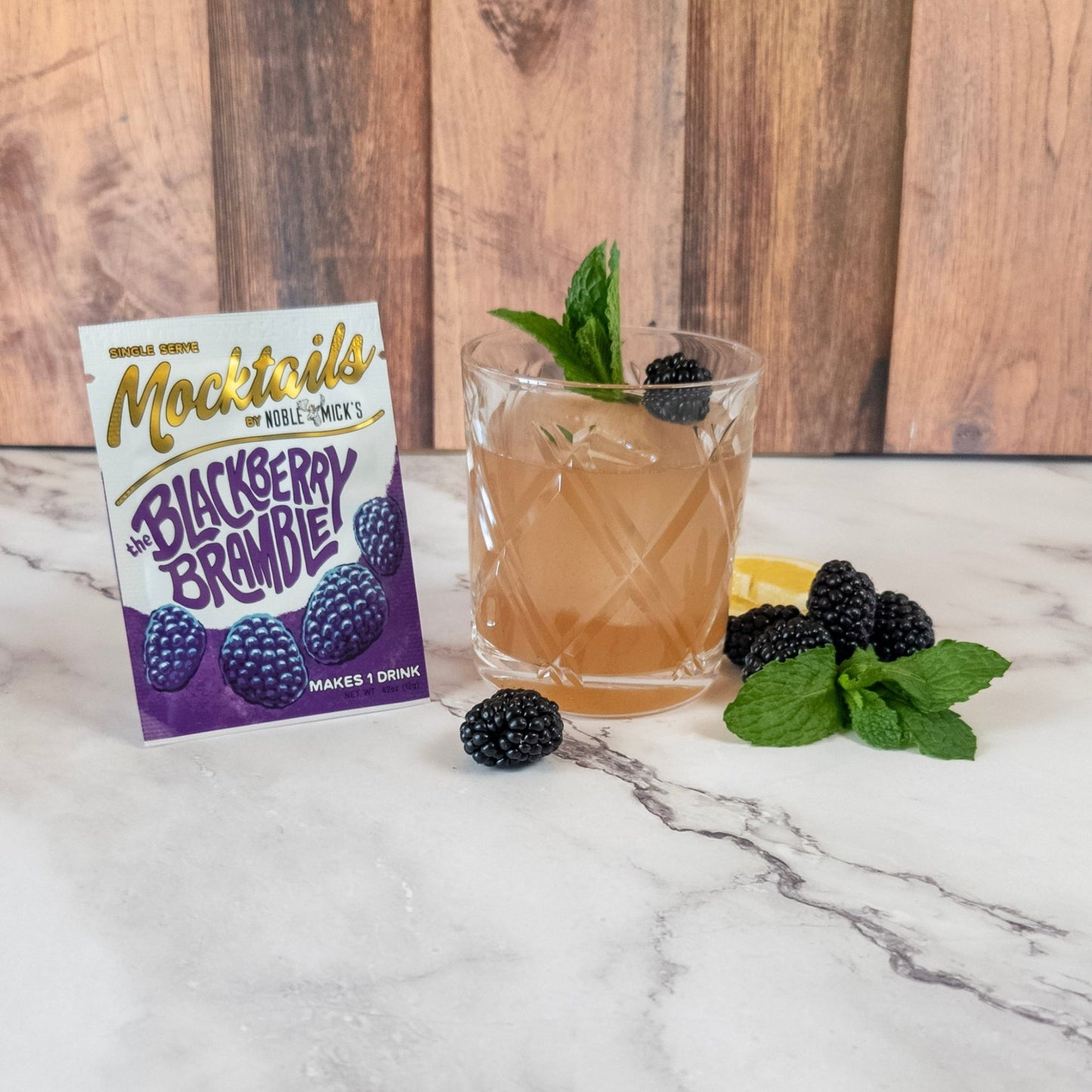 The Blackberry Bramble Mocktail (24 - pack) - NobleMicks