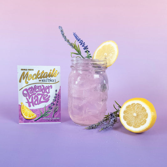 The Lavender Haze Mocktail - NobleMicks